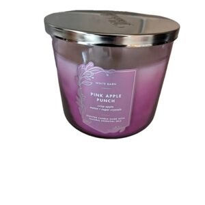 White Barn Pink Apple Punch Scented Candle NWT